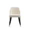 Manhattan Comfort Estelle Dining Chair in Cream and Black DC042-CR - alternate 5